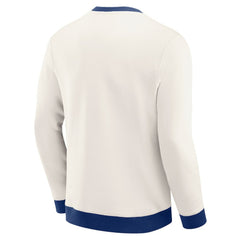 Toronto Maple Leafs Darius Rucker Collection by Fanatics Colorblock Pullover Sweatshirt - Cream - NHL