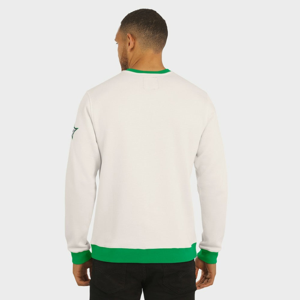 Dallas Stars Darius Rucker Collection by Fanatics Colorblock Pullover Sweatshirt - Cream - NHL