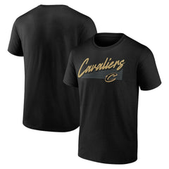 Cleveland Cavaliers Color Block Slant T-Shirt Black - NBA