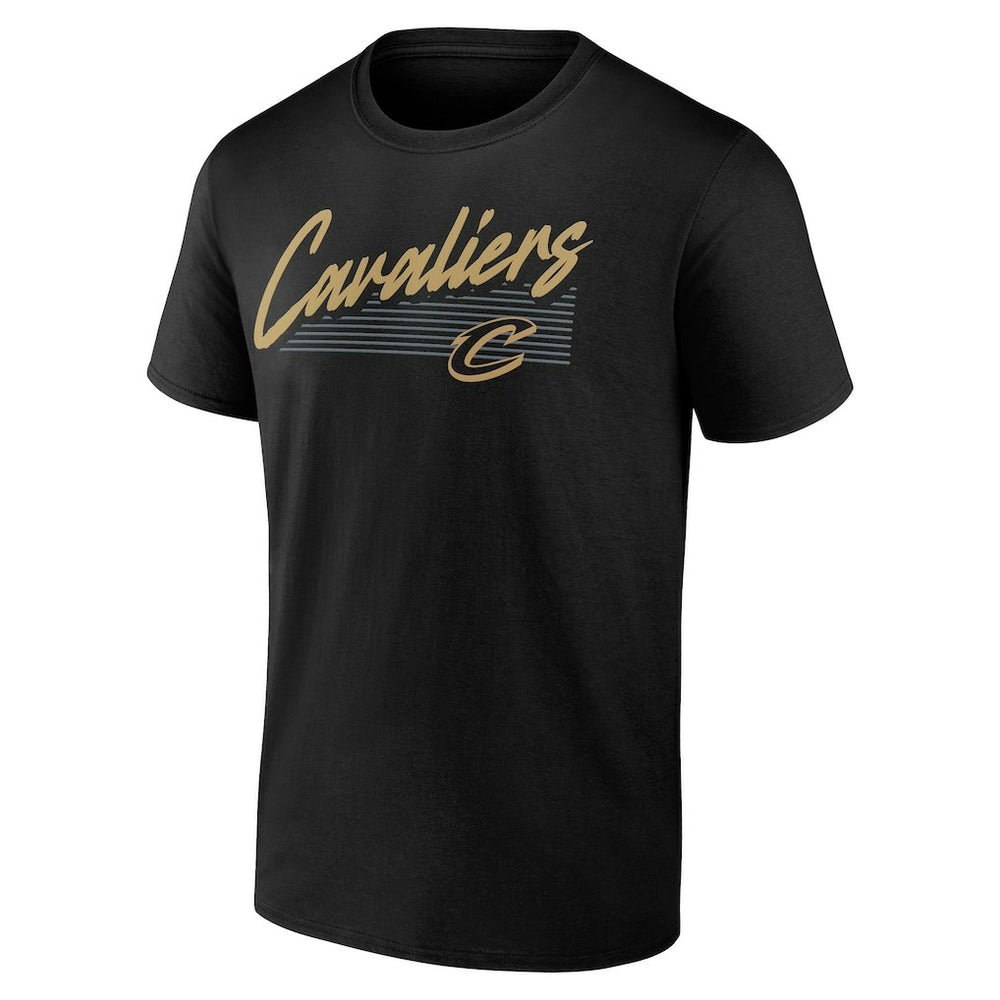 Cleveland Cavaliers Color Block Slant T-Shirt Black - NBA