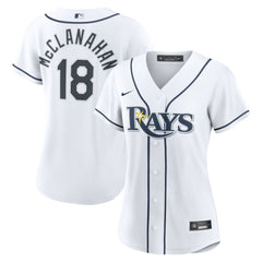 Shane McClanahan Tampa Bay Rays Nike Women's Home Replica Jersey - MLB