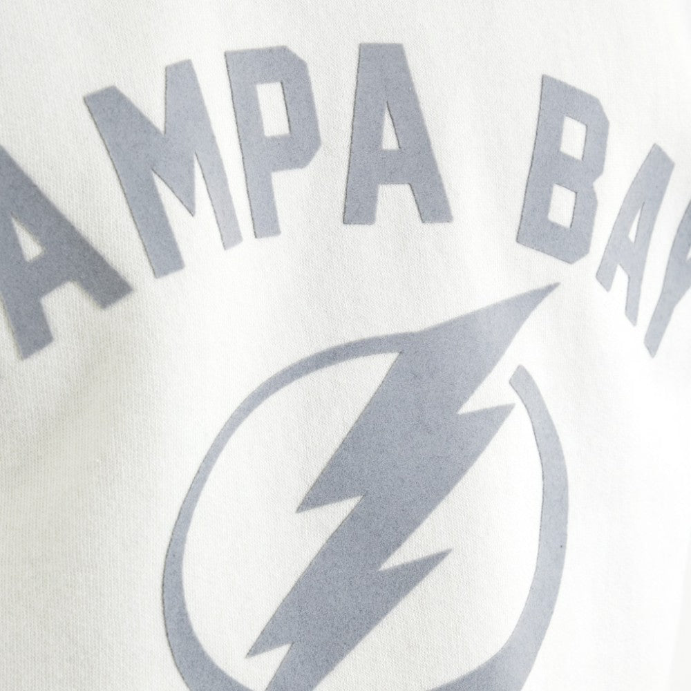 Tampa Bay Lightning Todd Snyder by Fanatics Relaxed Canadian Fleece Crew - Heather Gray - NHL