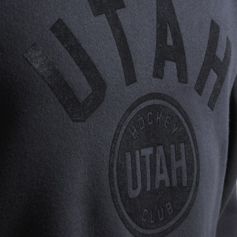 Utah Mammoth Todd Snyder by Fanatics Relaxed Canadian Fleece Crew - Black - NHL