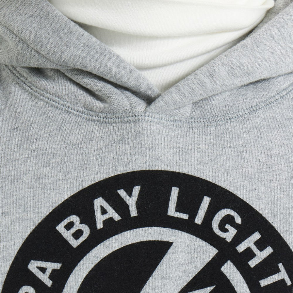 Tampa Bay Lightning Todd Snyder by Fanatics Relaxed Canadian Fleece Hoodie - Athletic Heather Gray - NHL