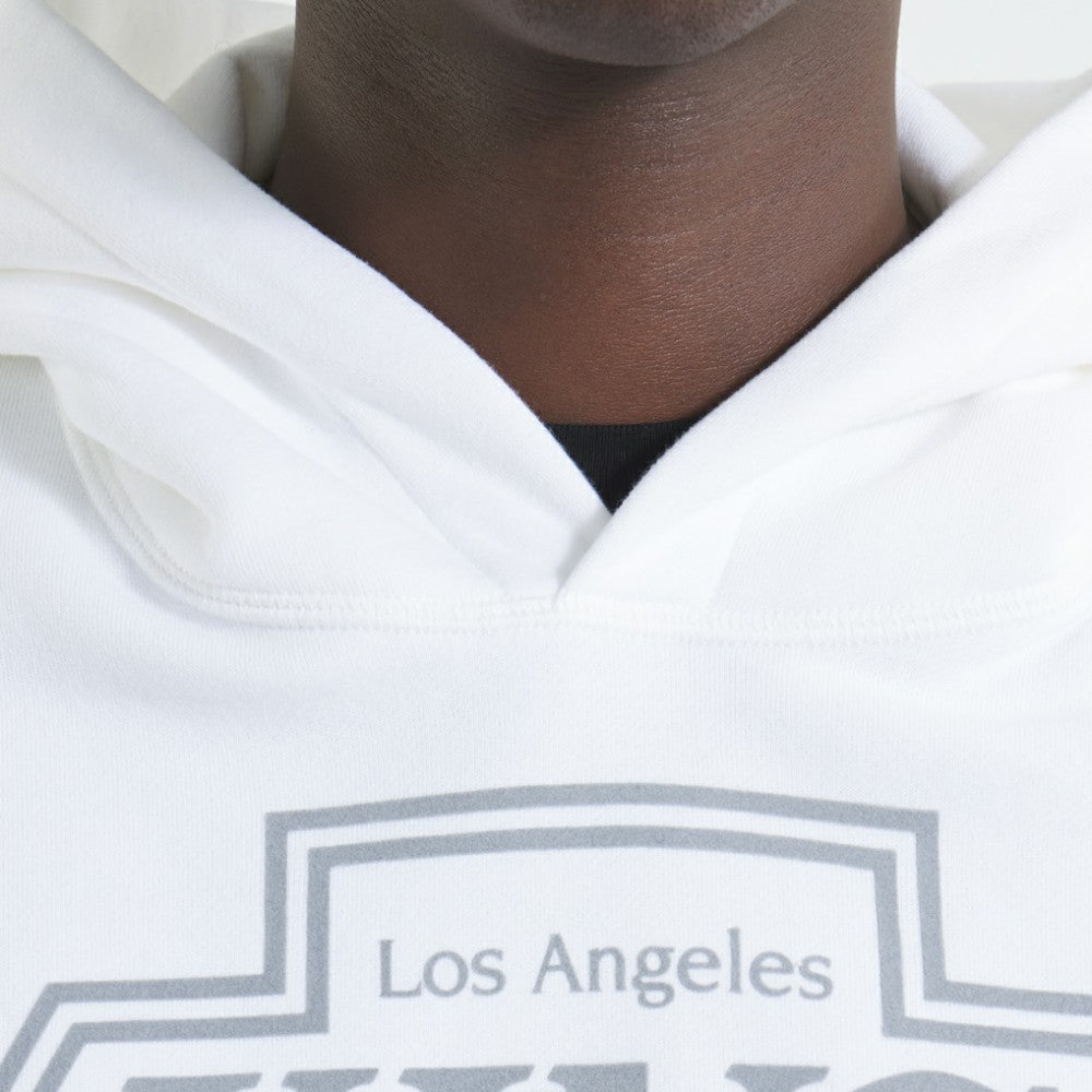 Los Angeles Kings Todd Snyder by Fanatics Relaxed Canadian Fleece Hoodie - White - NHL