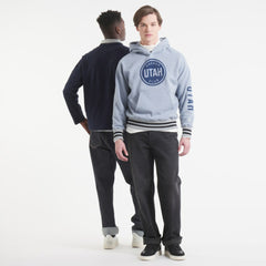 Utah Mammoth Todd Snyder by Fanatics Relaxed Canadian Fleece Hoodie - Gray - NHL
