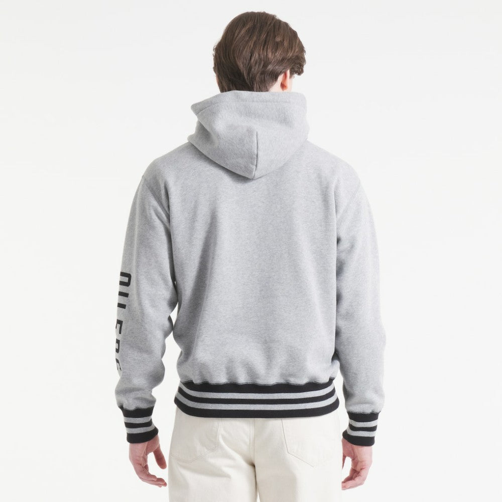 Edmonton Oilers Todd Snyder by Fanatics Relaxed Canadian Fleece Hoodie - Athletic Heather Gray - NHL