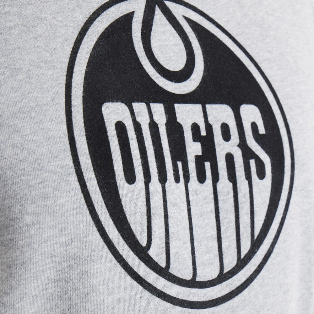 Edmonton Oilers Todd Snyder by Fanatics Relaxed Canadian Fleece Hoodie - Athletic Heather Gray - NHL