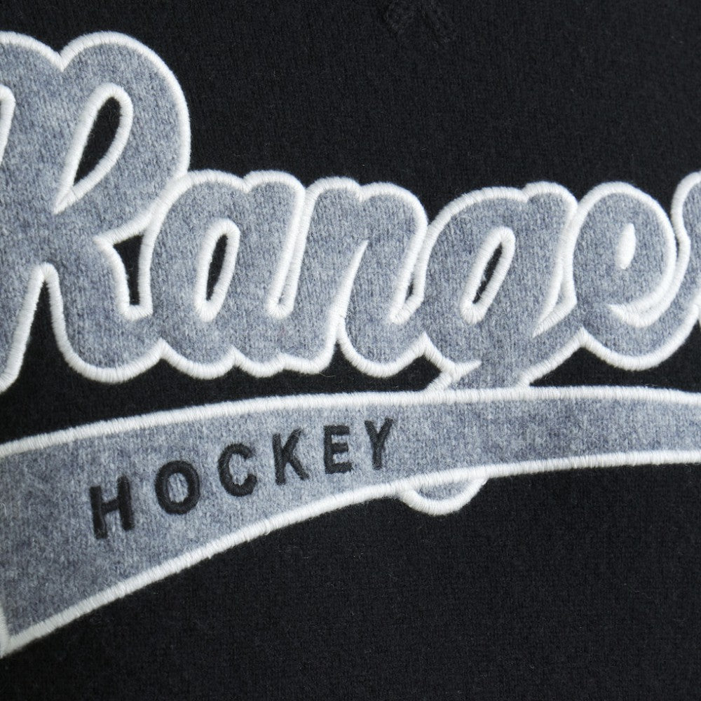 New York Rangers Todd Snyder by Fanatics Cashmere Crew Sweater - Black - NHL