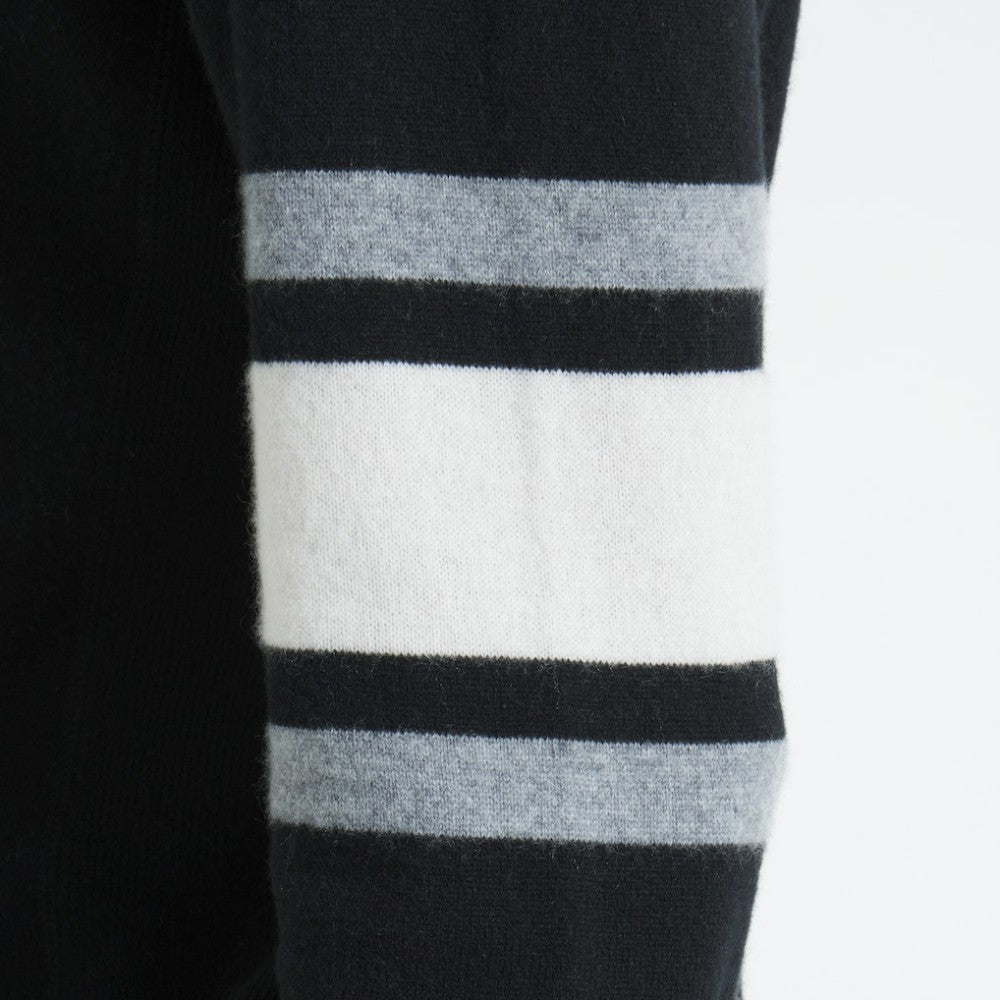 New York Rangers Todd Snyder by Fanatics Cashmere Crew Sweater - Black - NHL