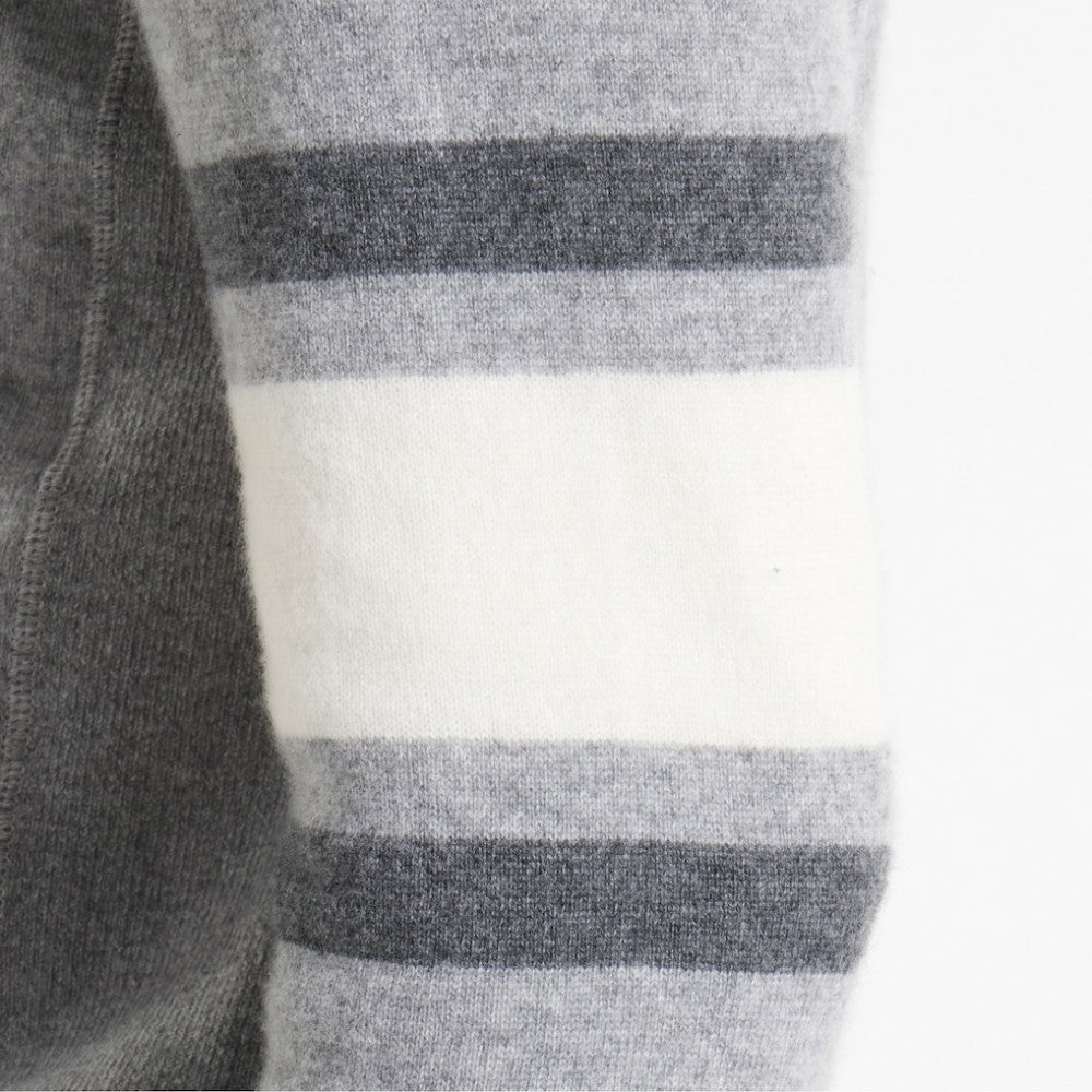 Toronto Maple Leafs Todd Snyder by Fanatics Cashmere Crew Sweater - Athletic Heather Gray - NHL