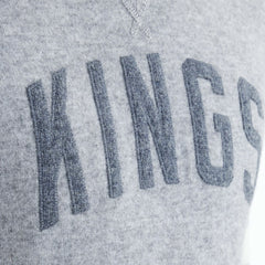 Los Angeles Kings Todd Snyder by Fanatics Cashmere Hooded Sweater - Athletic Heather Gray - NHL