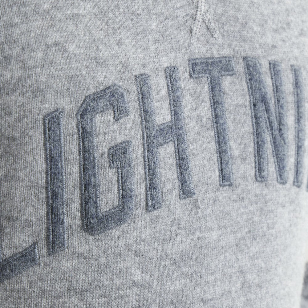 Tampa Bay Lightning Todd Snyder by Fanatics Cashmere Hooded Sweater - Athletic Heather Gray - NHL