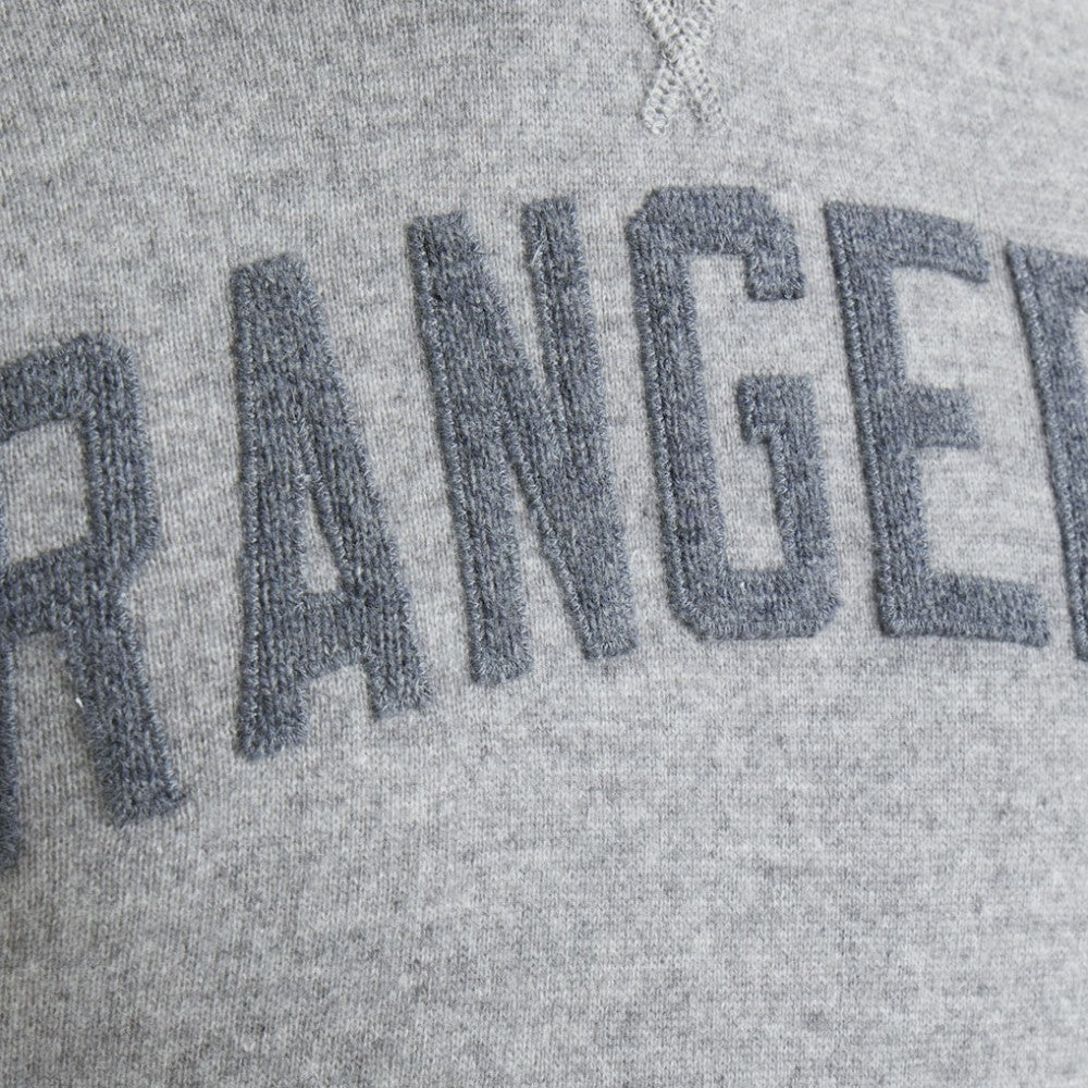 New York Rangers Todd Snyder by Fanatics Cashmere Hooded Sweater - Athletic Heather Gray - NHL
