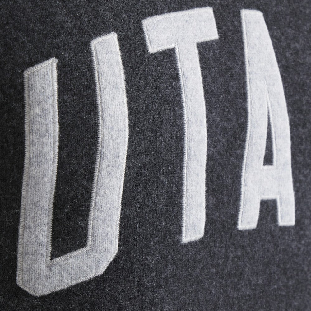 Utah Mammoth Todd Snyder by Fanatics Cashmere Hooded Sweater - Heather Black - NHL