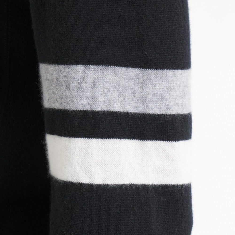 Vancouver Canucks Todd Snyder by Fanatics Cashmere Hooded Sweater - Black - NHL