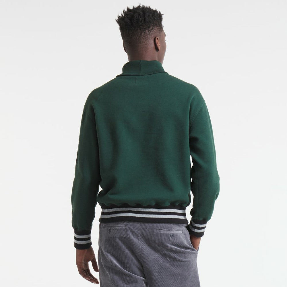 Vancouver Canucks Todd Snyder by Fanatics Relaxed Canadian Fleece Turtleneck - Dark Green - NHL