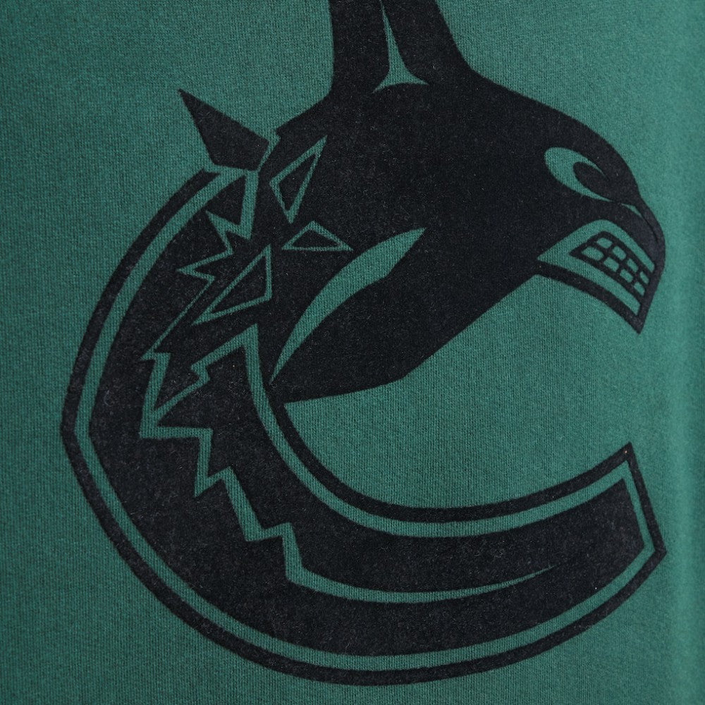 Vancouver Canucks Todd Snyder by Fanatics Relaxed Canadian Fleece Turtleneck - Dark Green - NHL