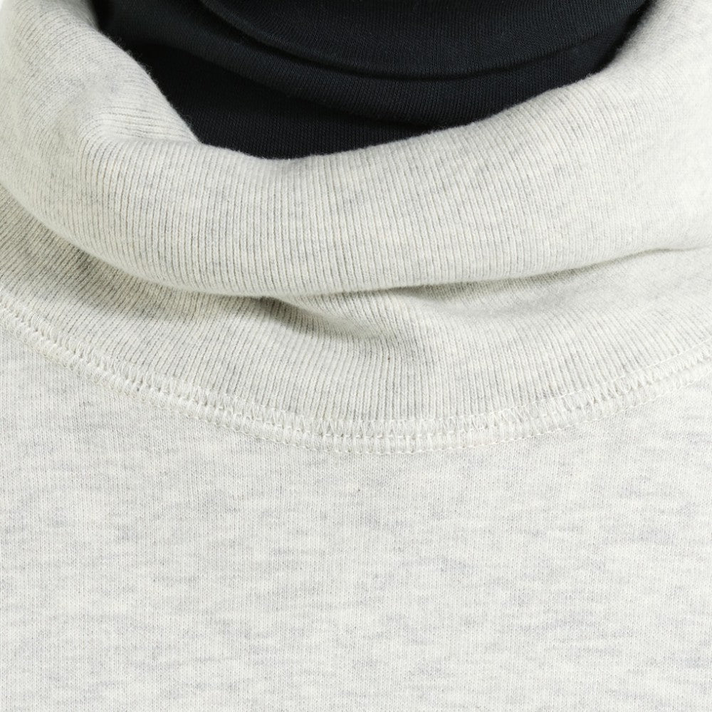 New York Rangers Todd Snyder by Fanatics Relaxed Canadian Fleece Turtleneck - Heather Gray - NHL