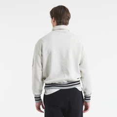 Toronto Maple Leafs Todd Snyder by Fanatics Relaxed Canadian Fleece Turtleneck - Heather Gray - NHL
