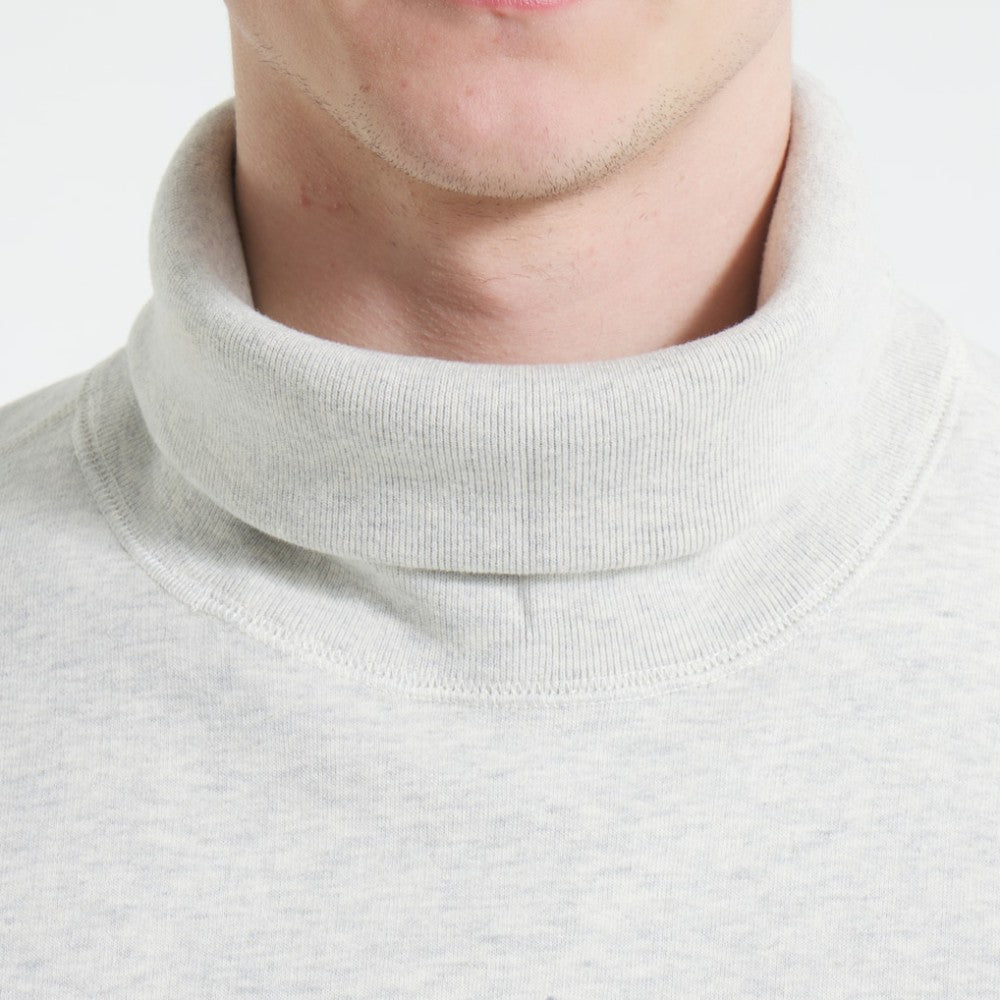 Toronto Maple Leafs Todd Snyder by Fanatics Relaxed Canadian Fleece Turtleneck - Heather Gray - NHL