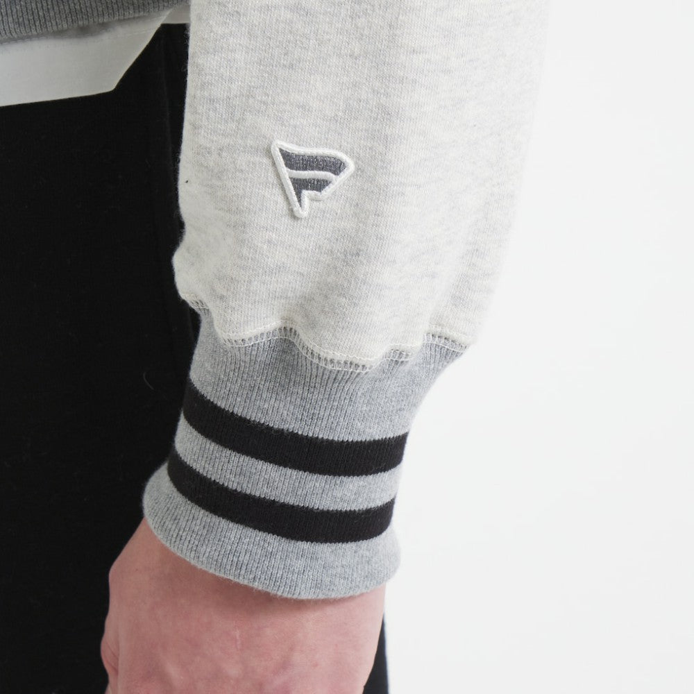 Toronto Maple Leafs Todd Snyder by Fanatics Relaxed Canadian Fleece Turtleneck - Heather Gray - NHL
