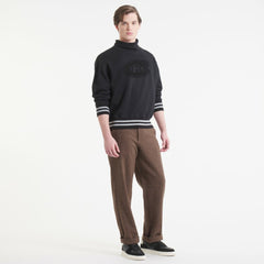 Montreal Canadiens Todd Snyder by Fanatics Relaxed Canadian Fleece Turtleneck - Black - NHL