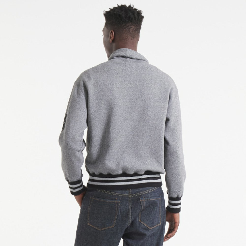 Utah Mammoth Todd Snyder by Fanatics Relaxed Canadian Fleece Turtleneck - Dark Heather Gray - NHL