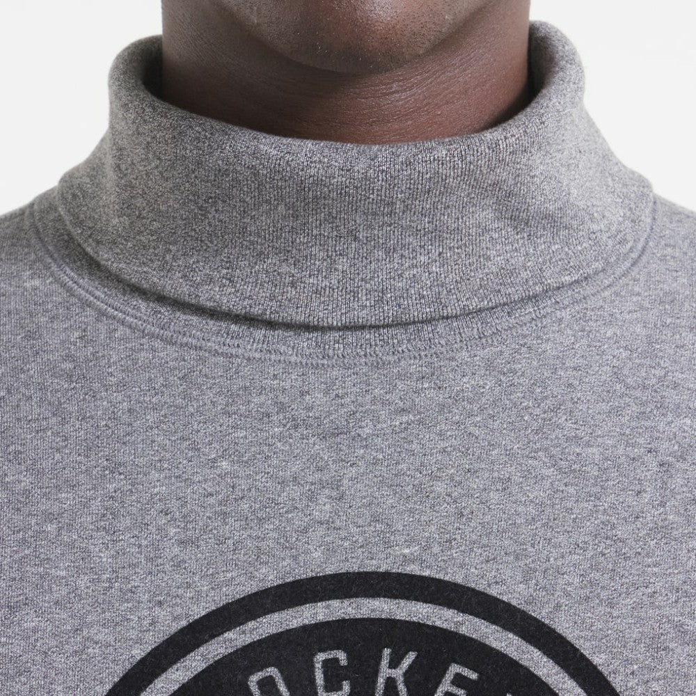 Utah Mammoth Todd Snyder by Fanatics Relaxed Canadian Fleece Turtleneck - Dark Heather Gray - NHL