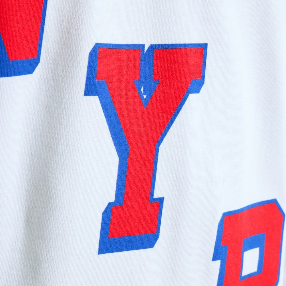 New York Rangers Todd Snyder by Fanatics Heavyweight Football Jersey - White - NHL