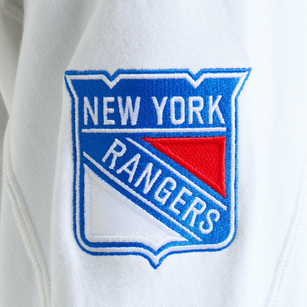 New York Rangers Todd Snyder by Fanatics Heavyweight Football Jersey - White - NHL