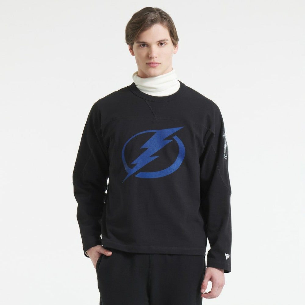 Tampa Bay Lightning Todd Snyder by Fanatics Heavyweight Football Jersey - Black - NHL