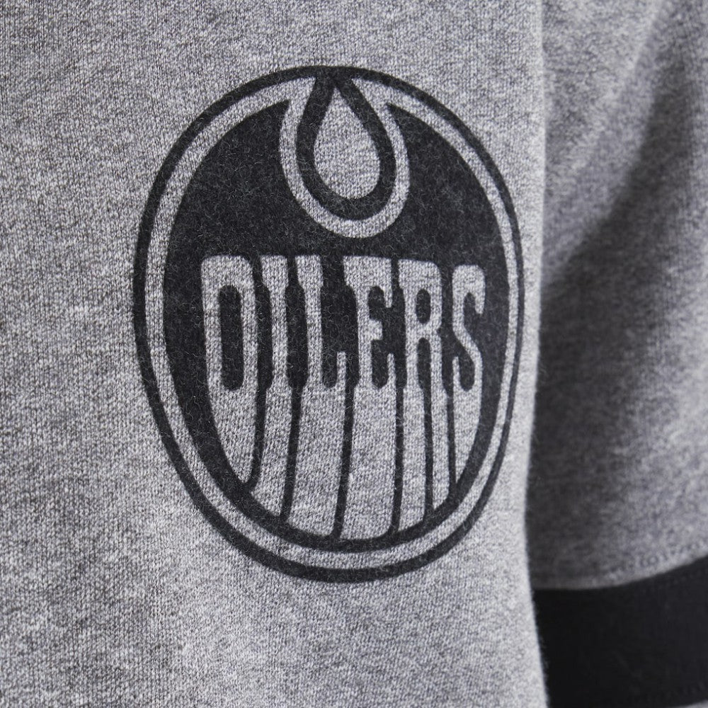 Edmonton Oilers Todd Snyder by Fanatics Full-Zip Fleece - Dark Heather Gray - NHL
