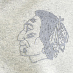 Chicago Blackhawks Todd Snyder by Fanatics Full-Zip Fleece - Heather Gray - NHL