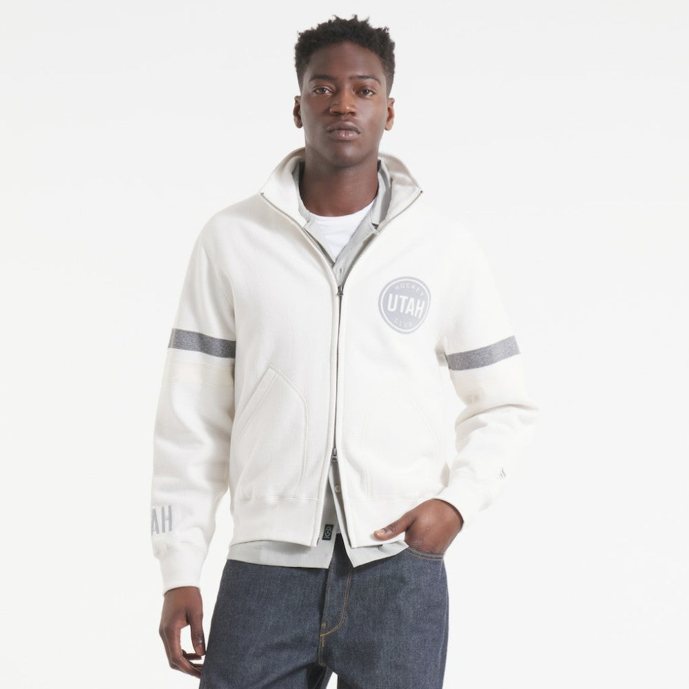 Utah Mammoth Todd Snyder by Fanatics Full-Zip Fleece - White - NHL