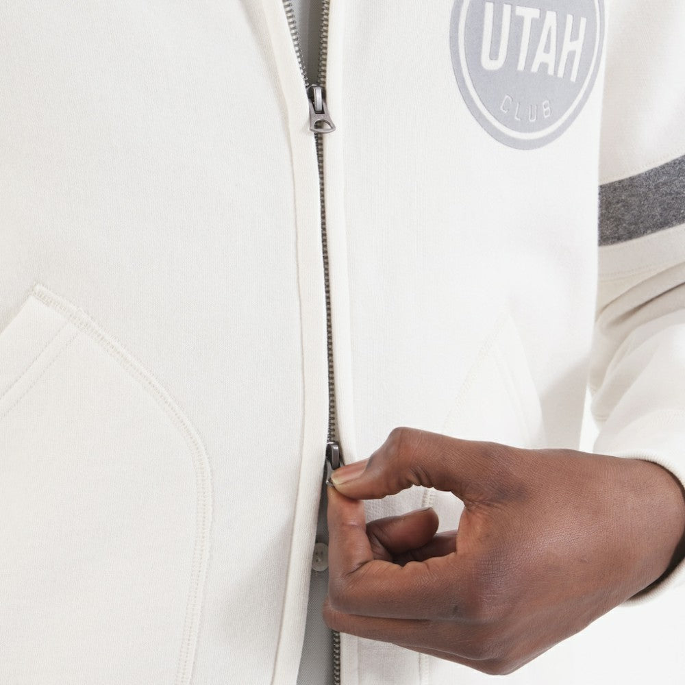 Utah Mammoth Todd Snyder by Fanatics Full-Zip Fleece - White - NHL
