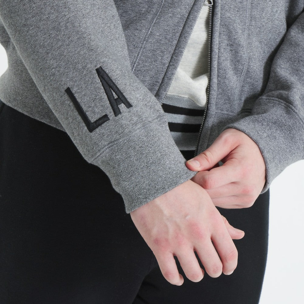 Los Angeles Kings Todd Snyder by Fanatics Full-Zip Fleece - Dark Heather Gray - NHL