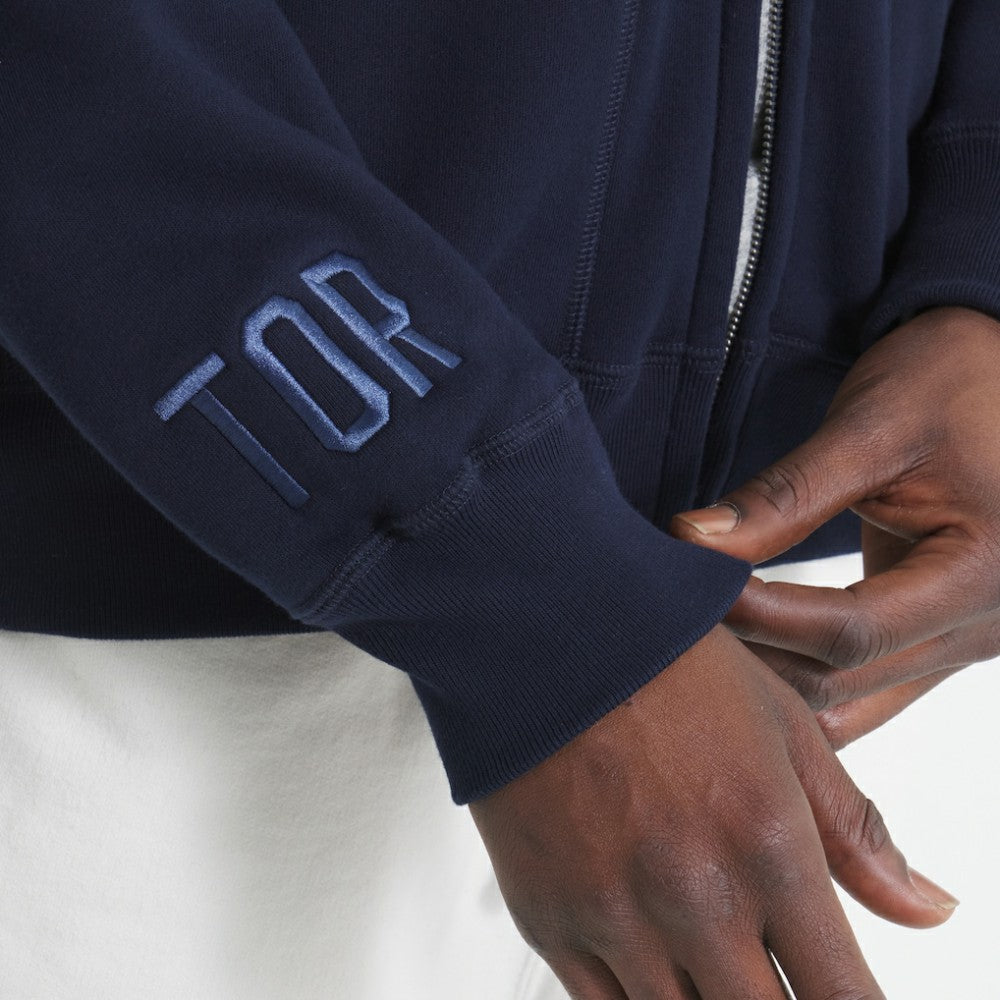 Toronto Maple Leafs Todd Snyder by Fanatics Full-Zip Fleece - Navy - NHL