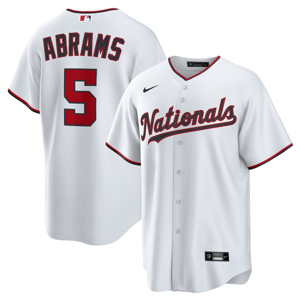 CJ Abrams Washington Nationals Nike Home Replica Jersey - MLB