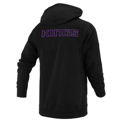 Sacramento Kings FISLL Unisex Logoman Shadow Collection Pullover Hoodie Black - NBA