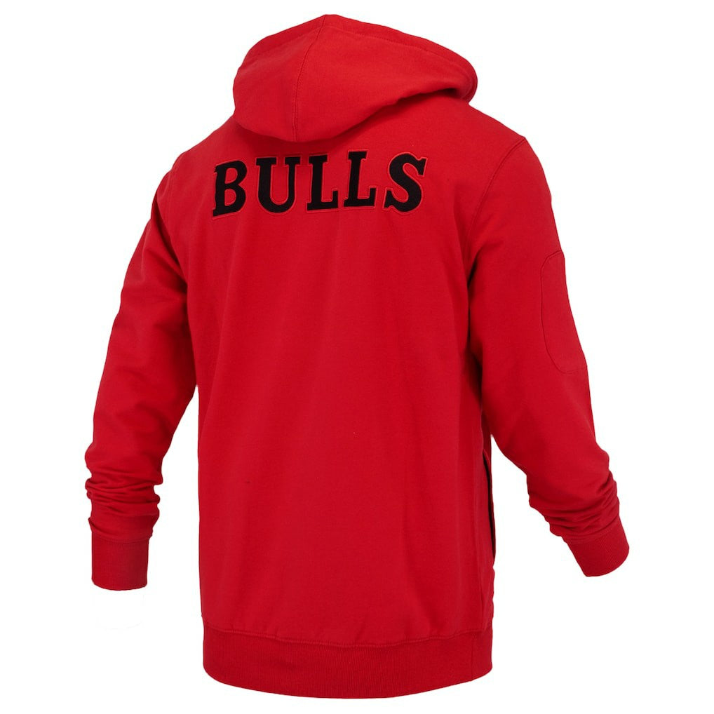Chicago Bulls FISLL Unisex Logoman Shadow Collection Pullover Hoodie Red - NBA