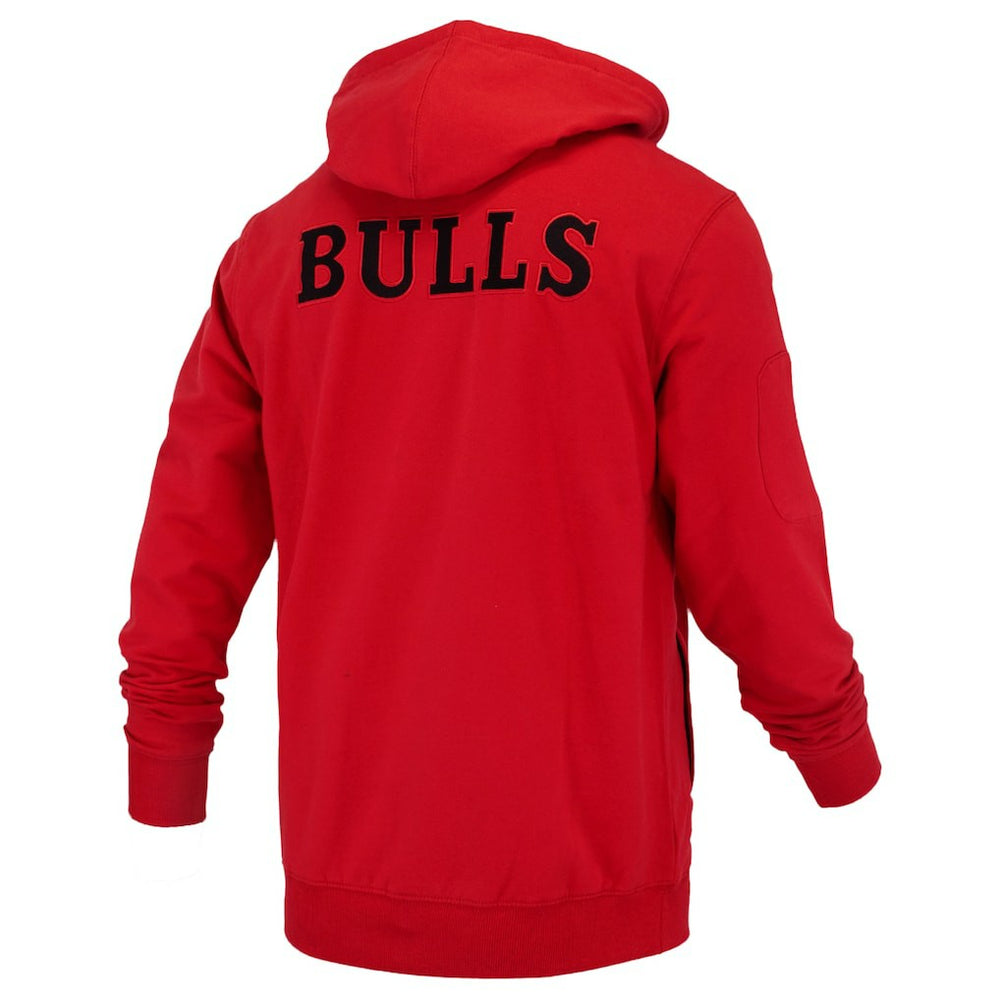 Chicago Bulls FISLL Unisex Logoman Shadow Collection Pullover Hoodie Red - NBA