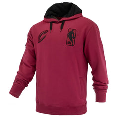 Cleveland Cavaliers FISLL Unisex Logoman Shadow Collection Pullover Hoodie Wine - NBA