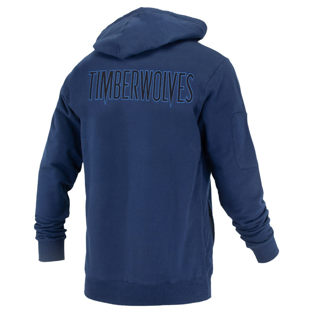 Minnesota Timberwolves FISLL Unisex Logoman Shadow Collection Pullover Hoodie Navy - NBA