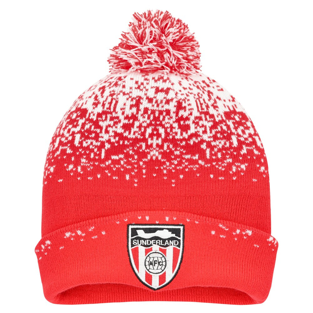 Sunderland Classics Ombre Cuffed Pom Beanie / Red / Unisex - FIFA World CUP