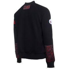 Philadelphia 76ers NBA x Two Hype Culture & Hoops Collection Premium Pullover Sweatshirt - Black - NBA