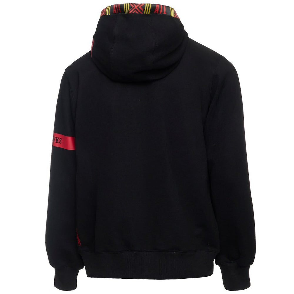 Atlanta Hawks NBA x Two Hype Culture & Hoops Collection Premium Pullover Hoodie - Black - NBA