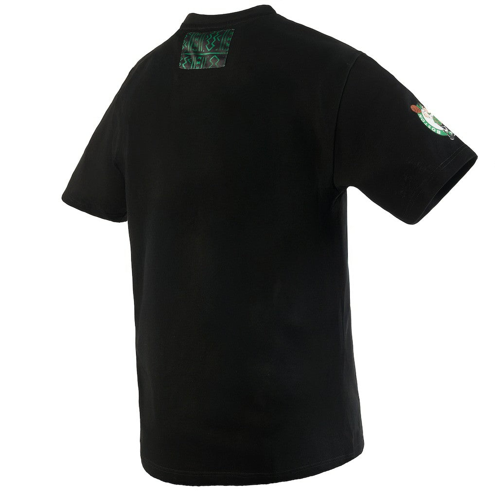 Boston Celtics NBA x Two Hype Culture & Hoops Collection Premium T-Shirt - Black - NBA