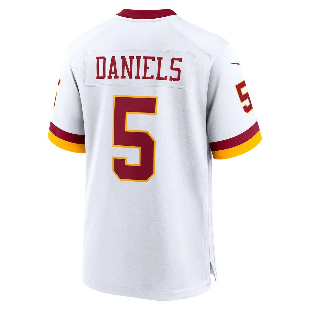 Jayden Daniels Washington Commanders Game Super Bowl Era Jersey White | Nike for Sale