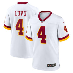 Frankie Luvu Washington Commanders Game Super Bowl Era Jersey White | Nike for Sale